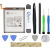 OnlyTech - Kit di riparazione batteria per Samsung Galaxy S20 SM-G980 / G981-4000mAh - con 10 strumenti e adesivi