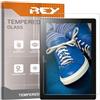 REY Pellicola Proteggi Schermo per Lenovo Tab 2 A10-30 10,1" / Tab 2 A10-70 10,1'', in Vetro temperato Premium