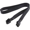 The Lord of the Tools Cavo adattatore di alimentazione da CPU maschio a 8 pin CPU a 8 pin (4+4 staccabili) maschio EPS-12V scheda madre compatibile con alimentatore modulare Corsair 62 cm