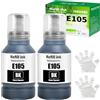 FANSHENG 105 Inchiostro Compatibile con Epson 105 Flaconi di Inchiostro per Ecotank ET-7700 ET-7750 L-7160 L-7180(2 Pack, 2 x 102 nero)