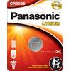 Panasonic CR2025 - Batterie a bottone al litio a lunga durata, 3,0 V, resistenti ai bambini, confezione da 1 batteria