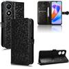 RonRun per Honor X5 Plus Cover a libro Flip Wallet Custodia in Pelle con Slot per Schede Custodia in Pelle Magnetica Cover per Honor X5 Plus - Nero