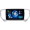 MISONDA Autoradio Android 14 da 9 pollici per Kia Sportage 4 /KX5 (2016-2018) - Telecamera posteriore GRATUITA - Supporta GPS/DAB/Controllo al volante/WiFi/BT/Carplay [2G + 32G]