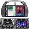 LICHENGTAI 4G+64G Android 14 Autoradio 2 Din per Toyota RAV4 2001-2006, 9 Pollici TouchScreen Radio con Carplay e Android Auto Bluetooth GPS WiFi SWC FM/RDS Telecamera Posteriore Mirror Link
