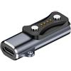 Vulcyxa Adattatore USB C Caricatore Compatibile con Polar Pacer, Pacer Pro, Ignite 3, Grit X2 Pro, Vantage V3, Vantage M3 Orologio Collegato, Adattatore Magnetico Portatile, Accessorio Pratico Facile