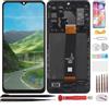 YHX-OU 6.50 Display per Samsung Galaxy A32 5G A326B LCD Schermo Touch Screen Digitizer Assemblea + Strumenti di Installazione+1 Pezzo Vetro temperato (Nero+Telaio)