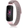 Niboow Nylon Cinturino per Fitbit Inspire 3 (Rosa) | Uomini Donne Ricambio Regolabile Sport Traspirante Leggero Cinturini per Fitbit Inspire 3