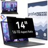 Protescreen Schermo magnetico per computer portatile da 14 pollici, 16:10, 14, rimovibile, anti luce blu, antiriflesso, compatibile con Lenovo/HP/Dell/Acer/Samsung/Toshiba