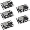 Podazz 5PCS DC-DC Step-down PCB Modulo di alimentazione 5V-30V Ingresso a 5V Uscita 1.5A Mini Step-Down Veicolo Alimentatore per Veicoli Modello di Aeromobile (5V)
