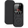 SENECESLI Lettore MP3 con Bluetooth 5.4, Lettore Musicale Portatile con Schermo da 2,01 Pollici, Suono Hi-Fi Senza Perdite, Altoparlante Integrato e Radio FM, Supporta (Scheda di memoria piccola da