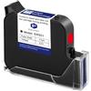Eurannit Cartuccia d'inchiostro portatile originale da 1 pollice da 72 ml, ad asciugatura rapida, per stampante a getto d'inchiostro intelligente da 25,4 mm di altezza di stampa E15-1/E16-1 e altri,