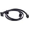 HSSDTECH Corsair CX850M / CX750M / CX600M - Cavo adattatore di alimentazione modulare da 6 pin a 3X SATA (70 cm)