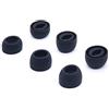 Adhiper Compatibile con Samsung Galaxy Buds Pro SML tappi per le orecchie in silicone 3 misure - si adattano alla custodia di ricarica, riducono il rumore degli auricolari in silicone (S/M/L, nero)