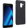 REY Cover in Gel TPU Nera per Samsung Galaxy A5 2018, Ultra Sottile 0,33 mm, Morbido Flessibile, Custodia Silicone