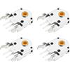 ECSiNG 4 Pezzi 9 Mm Encoder Rotellina Mouse Compatibile con TTC Diametro Nucleo 1,74 Mm Coppia Posizionamento 20-40 GF·cm Sensore Scorrimento Mouse