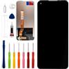 Vvsialeek Display OLED di ricambio compatibile con One-Plus Nord CE 2 Lite 5G [6.59] CPH2381, CPH2409 LCD Touch Screen con funzione di impronte digitali Toolkit