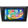 Liulbobu - Autoradio per VW Golf 6, compatibile con Apple CarPlay e Android Auto senza fili, autoradio da 8 pollici per Golf 6 con touchscreen, Bluetooth/FM/AM/USB/DSP/RDS/MirrorLink