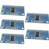 Aihasd 5PCS CD74HC4067 16-Canale analogico Digitale Multiplexer Bordo di sblocco del modulo