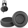 HAIZEEN Cuscinetti Auricolari Compatibili con AKG K52 K72 K92 K240 Cuffie Cuscinetti di Ricambio (Pelle di Proteina/Schiuma Memory)