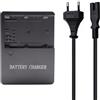 OCOIXINH LC-E6 Caricabatteria per LP-E6 batteria compatibile con Canon EOS 5D Mark II, 5D Mark III,5D Mark IV,5DS,6D,60D,60Da 7D,7D Mark II, 80D,90D e EOS 5DS R,R5, R6 R7