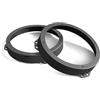 Audioproject A325 - Anelli per autoradio per Opel Astra F + G Corsa C Calibra Omega Vivaro Vectra Zafira - Honda Jazz - BMW X5 E53 - Supporti per altoparlanti da 165 mm