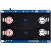 Waveshare UPS HAT (D) for Raspberry Pi, Supports 21700 Li Battery (NOT Included), 5V Uninterruptible Power Supply, Pogo Pins Connector, Supports Charging & Power Output At the Same Time