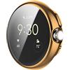 GIOPUEY Cover per Google Pixel Watch 1/2/3 41mm, Soft TPU, Shock Resistant, Google Pixel Watch 1/2/3 41mm Custodia - Rose Gold