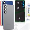 Enkeig Vetro Posteriore per Samsung Galaxy S25 S931, Argento