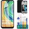 SRJTEK Per One plus Nord N100 Display LCD per One plus Nord N100 Schermo di Ricambio per One plus Nord N100 Touch Screen BE2013 Kit di Riparazione Digitalizzatore (Nero, con Telaio)