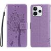 PEIYE Custodia per Xiaomi Redmi Note 14 5G - Custodia a portafoglio in pelle PU, morbido silicone flessibile, portafoglio e scomparti per carte di credito, chiusura magnetica - protezione folio -