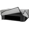 kwmobile Copertina Antipolvere Compatibile con Canon PIXMA TS3550i / TS3551i - Copri Stampante - Copertura Protettiva - Fodera in Grigio Chiaro