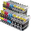 ESMONLINE Brother LC123 C & C 20 er Set