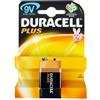 Duracell Batteria Duracell Plus 9 V elettronico batterie Duracell 5000394038202