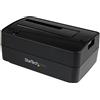 StarTech.com Docking Station per Hard Disk a Singolo Slot, Dock USB 3.1/eSATA per Hard Drive HDD/SSD SATA III Esterno da 2,5/3,5, Dock per Disco Rigido SATA con Carica dall'Alto (SDOCKU313E)