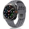 RoYiio Cinturino per Samsung Galaxy Watch Ultra 2 47mm | Silicone Cinturino per Samsung Galaxy Watch Ultra 2 2026/Ultra 2025/Ultra 2024, Morbido e Comodo e Impermeabile e Traspirante