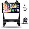 Hodozzy 4GB+64G Autoradio per Peugeot 3008 5008 2009-2015 Android 9 Pollici InCell Touch Schermo Carplay Wireless Android Auto, Radio Auto 2 Din Bluetooth DSP GPS WiFi FM RDS Navigazione Telecamera