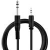 SIENOC Cavo audio 3.5mm 1/8 Maschio a 6.5mm 1/4 Maschio Stereo, Nero, 1.5m per Tablet, PC con Altoparlante, Amplificatore, Mixer Audio, Chitarra