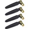 VGOL 4 pz 2.4Ghz WiFi Bluetooth Antenna RP SMA Maschio Doppia Banda WiFi Antenna Fit per 2400-2500MHz Moduli senza fili impermeabile Bluetooth Antenna Colla Rame