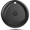 Raykit Tracker, Smart Bluetooth Tarcker funziona con iOS Find My App (Android non supportato), batteria sostituibile, trova chiavi e localizzatore di oggetti per bagagli, zaini (nero, 1)