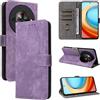 BELLA BEAR Cover ZTE Blade A75 5G, [Tecnologia di Blocco RFID] Custodia per ZTE Blade A75 5G, Custodia ZTE Blade A75 5G con [Supporto Scheda] [Funzione Kickstand]-Viola