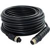CAMECHO 20M 4-Pin Aviation Plug Cavo per Telecamera Posteriore Auto Camera Monitor=P2