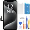 LL TRADER Schermo per iPhone 12 Mini LCD 5.4 Schermo di Ricambio FHD Touch Screen 3D Touch Digitizer Telaio Montaggio e Kit di riparazione 2026