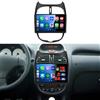 Hikity 2+64G Android 15 Autoradio per Peugeot 206 206cc Citroen C2 2002-2010 Radio Carplay Android Auto, 9 Pollici IPS Touch Screen Radio con Telecamera Bluetooth Navi WiFi DSP EQ Mirror Link
