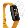SRSRROP 5pcs Pellicola idrogel per Fitbit Inspire 3 | Trasparente TPU Pellicola flessibile,HD Clear Hydrogel autoreparante film idrogel,anti-graffio protettore idrogel