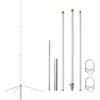 HYS Antenna VHF UHF da 87 pollici ad alto guadagno base antenna con connettore SL16 per ricetrasmettitore radio bidirezionale e ripetitore