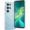 Neow Safe + Smartphone Android 15 4G 128 Go | Schermo HD+ da 6,52 | Smartphone per adolescenti | App scolastiche e divertenti preinstallate | Controllo genitori (azurro)