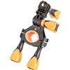 iSHOXS Bike Mount supporto tubolare per GoPro, DJI, Insta360 e Action Cam | Supporto manubrio per bici, moto, e-bike | Fissaggio 18-28 mm | con estensioni e accessori inclusi