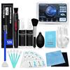 Amentalove 36 Pezzi Kit Pulizia Macchina Fotografica, Kit Pulizia Fotocamera Reflex Digitale Compatibile Con Canon Sony Nikon, Kit Pulizia Obiettivi Fotografici, Kit Pulizia Sensore Full Frame