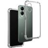 REY Cover in Gel TPU Anti-Shock per VIVO Y17s - Y28 5G - Y36i 5G, Morbido Silicone Custodie Protettivo Case, Anti-Scratch, Protettiva Sottile Back Cover