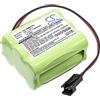 TECHTEK Batteria 2000mAh compatibile con [Tivoli Audio] iPAL MA-1, iPAL MA-2, MA-3, PAL MA-1, PAL MA-2, MA-3, PAL+ sostituisce FBA